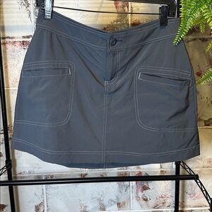 Prana Gray Skort Sz 6